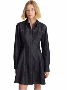 Madewell Denim Dress Store Tag